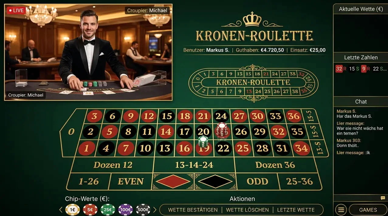 Live Casino im ViciBet